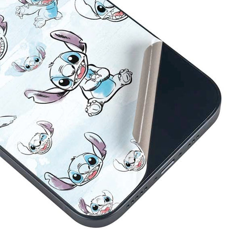 Disney Lilo and Stitch Pattern iPhone 14 Skin